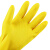 加厚橡胶牛筋乳胶手套劳保工作耐磨防水防滑胶皮塑胶洗碗耐用家务 南洋牛筋手套（1双）