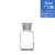 玻璃茶色化学瓶白色广口瓶玻璃瓶磨口瓶药棉瓶磨砂实验室用 30ml透明大口