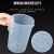 麦锐欧 实验室塑料量杯 带刻度塑料量杯 手柄刻度量杯 透明液体量杯 3000ml/个