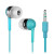 品怡水晶款有线入耳式3.5MM手机音乐耳机 MP3运动音乐耳机 绿色