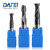 DAFEI50度2刃平底钨钢铣刀钨钢涂层键槽硬质合金铣刀CNC数控锣刀14.0*14*35*100