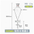梨形分液漏斗实验室油液玻璃四氟活塞60/125/250/500/1000ml 四氟活塞125ml 塑料塞