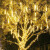 亿兆美 流星雨led灯太阳能户外LED防水彩灯闪灯串灯挂树上春节工程亮化装饰流水瀑布灯 定制