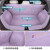 翼舞比亚迪海豚脚垫2023款专用全包围360全包内饰神器丝圈地毯装饰品 双层噗噗粉+紫色仿羊绒毯 比亚迪海豚专用