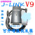 JLINK V9.4下载器STM32单片机V9仿真调试器 代替J-LINK V8保质1年 中文外壳 高配+转接板  V11新版本