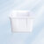 京度 大号水箱大容量养殖箱废液周转箱加厚塑料周转箱长方形储水箱 160L白色