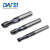 DAFEI50度2刃平底钨钢铣刀钨钢涂层键槽硬质合金铣刀CNC数控锣刀1.0*4*3*50
