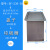 台面不锈钢垃圾桶嵌入式圆形连体桶厨房悬挂清洁桶洗手间装饰摇盖 NZ-F230桶+盖子