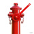 虎鲸安 SS100/65-1.6室外地上消火栓（含弯头)红色 单位：件
