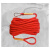 高空作业空调安装外机捆绑安全绳尼龙绳子耐磨电力工具吊绳保险绳 直径18毫米 20米 白色单钩圈
