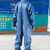 星工（XINGGONG）连体防静电服 防尘服洁净服无尘服带帽喷漆工作防护服可定制 藏青色 S