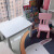 北巧 儿童桌椅套装幼儿园桌椅宝宝学习桌家用写字桌玩具桌塑料 粉椅工厂直供