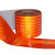 厚创 危险品橙色反光贴 油罐车反光条警示带 反光贴15cm(宽)×30m