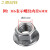 嘉耐特（JNT）304不锈钢法兰螺母 六角防滑螺帽 防松螺母 M8 [5个]304材质