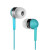 品怡水晶款有线入耳式3.5MM手机音乐耳机 MP3运动音乐耳机 绿色