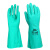 G80防化丁腈手套耐油耐酸碱溶剂腐蚀工业橡胶手套 金佰利丁腈手套(耐油酸碱) L