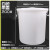 米桶塑料储水桶带盖手提大容量圆化工桶加厚大号蓄水桶定制 (白色 带盖)200# 约268斤水