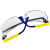 东裕强化兰架 黄段防尘镜 防风镜强力防冲击 安全防镜护目镜 蓝架透明眼镜 8126