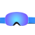 VOLOCOVER双层防雾大球面滑雪镜户外防风防紫外线雪地防护镜磁吸换片可增光 蓝框/蓝彩片 加配黄色增光镜片