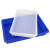 箱大王 Xrl-01 加厚长方形塑胶海鲜盘塑料方盘 周转箱养殖盘 P2白560*370*80