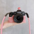 雷米瑞原装适用于富士XS10相机保护套粉色底座半套皮套小红书取电池xs20 XS10墨绿色底座