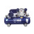 鸣固 空压机皮带机380V工业型气泵皮带式空气压缩机蓝配银V-0.6/8(三相）4KW（整机四件套+F30钉枪+机油）
