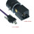 渤海USB2.0A公转B公工业相机数据线带锁19mm螺丝间距高柔屏蔽线打印机方口线缆现货定制 紫色高柔 2米
