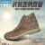 迪卡侬（DECATHLON）登山鞋男户外鞋探险网面透气防滑爬山鞋徒步鞋Sporthunt 300 棕色 42