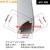 三角PVC墙角迷你线槽 H20三角扇形槽明装免打钉网线路美化隐藏线 H20白色 1米/根