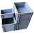 瀚海融科 欧标EU箱周转箱养龟物料盒长方形过滤箱物流箱加厚工具盒收纳箱塑料盒 400系列盖子