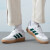 阿迪达斯 （adidas）板鞋男鞋 2024夏季新款COURTBLOCK缓震运动鞋百搭简约低帮休闲鞋 IF6505 40