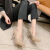 轩名媞1088A 韩版漆皮性感女鞋时尚尖头细跟气质高跟鞋仙女风简约单鞋女 黑色 34