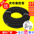 高压黑色夹布橡胶管输水管耐热管耐高温管蒸汽管橡胶水管软管皮管  ONEVAN 内径45mm*5层*18米