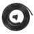 俱威 束线管 开口式理线管电线保护套缠线管送理线器 黑色42mm（20米1包）