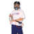 定制供气式喷漆防护面罩 自动防尘呼吸器 自动灰尘分离空气压缩面具 600全面具+空气干湿分离器套装