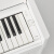 雅马哈（YAMAHA）电钢琴YDP S35立式专业88键重锤键翻盖款数码电子钢琴S55 白色 重锤键盘 S55WH+全套配件