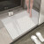 浴室防滑垫淋浴垫卫生间地垫浴缸厕所洗澡垫家用脚垫子ZP9 弦律-灰色 400x700MM
