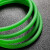 DYQT圆皮带圆条聚氨酯工业传动带圆形带o型带T棒橡胶条牛筋实心绳 绿色粗面7mm1米