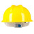 THOVER定制国型标玻璃钢工地帽透气加厚工程施工夏季头盔男定制印刷 工地常用款红色