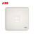 ABB开关插座弱电纤悦雅典白色一位单网络信息插座 AR331一位