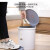 茶花 脚踏式清洁收纳垃圾桶 废纸篓 大号 商用带盖方形卫生筒 颜色随机 单位：个