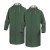 代尔塔 连体雨衣407005 双面PVC涂层 工作风衣款 XL 绿色 1件