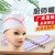 LISM定制适用一次性厨师帽加厚男女厨房工作帽子无纺布透气平顶圆顶帽 红边纸帽(50只装)