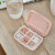 家の物语（KATEI STORY）日本便携式小药盒多功能切药器分药器药片分割器四分之一剪药器 分装药盒 粉色款