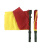 晶事达（JINGSHIDA）多功能信号手旗带喇叭 红黄信号指挥手旗 双面双色指挥旗+口哨+三色闪光灯（不含电池）