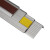 铝合金楼梯防滑条台阶踏步防滑条橡胶防撞压条金属护角收口条 SLK-75*25*2.5全铝(1米)
