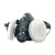 霍尼韦尔防毒面具770030防尘半面具面罩550050橡胶呼吸器防护口 N750015固定座一对 中