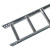 巨尔达 不锈钢 不锈钢加强型梯式桥架  JED-JD-001873H  800mm×200mm×1.2mm   2m/件