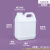 水杉2L方桶_乳白色塑料桶高温塑料瓶试剂瓶化学样品分装桶方桶 S
