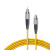 汉河电信级光纤跳线单模单芯Φ3.0跳纤方转圆光纤线收发器尾纤BY-1311SM企业定制 FC-SC(单模单芯) 1米